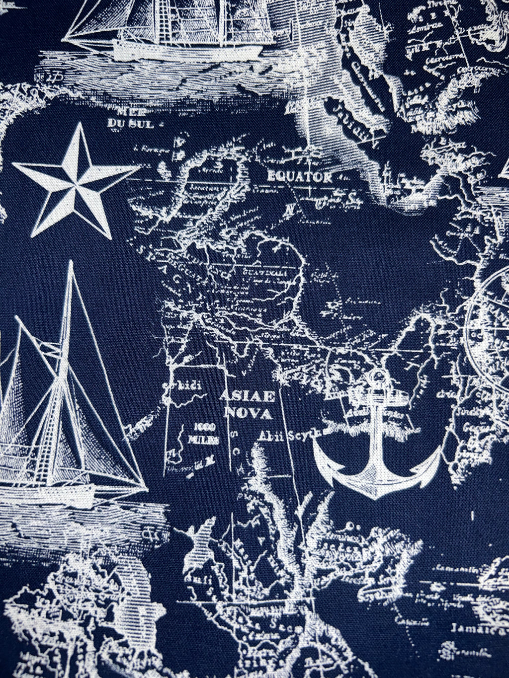 sailing away- dark blue