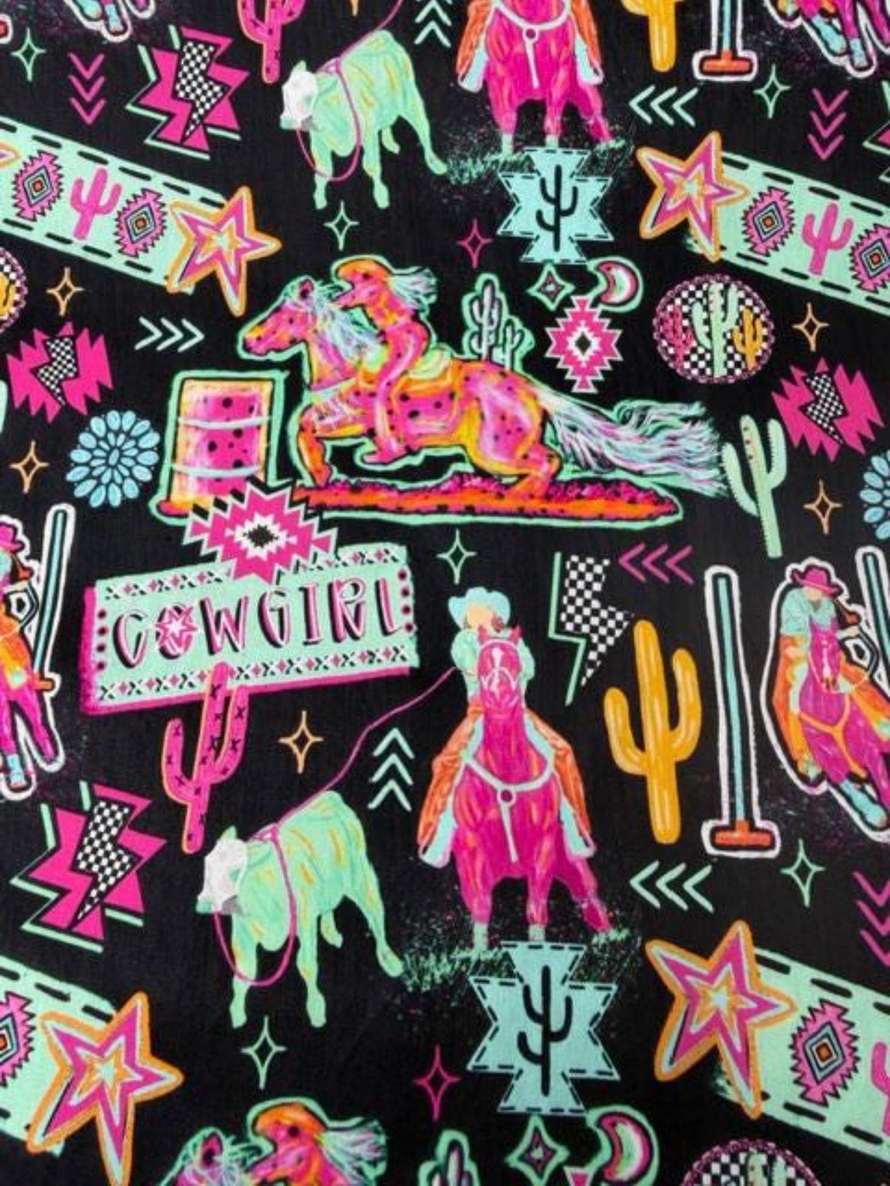 PRE ORDER: neon cowgirl