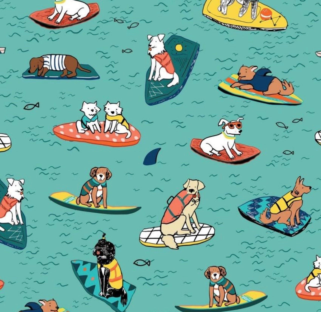 dog pool party